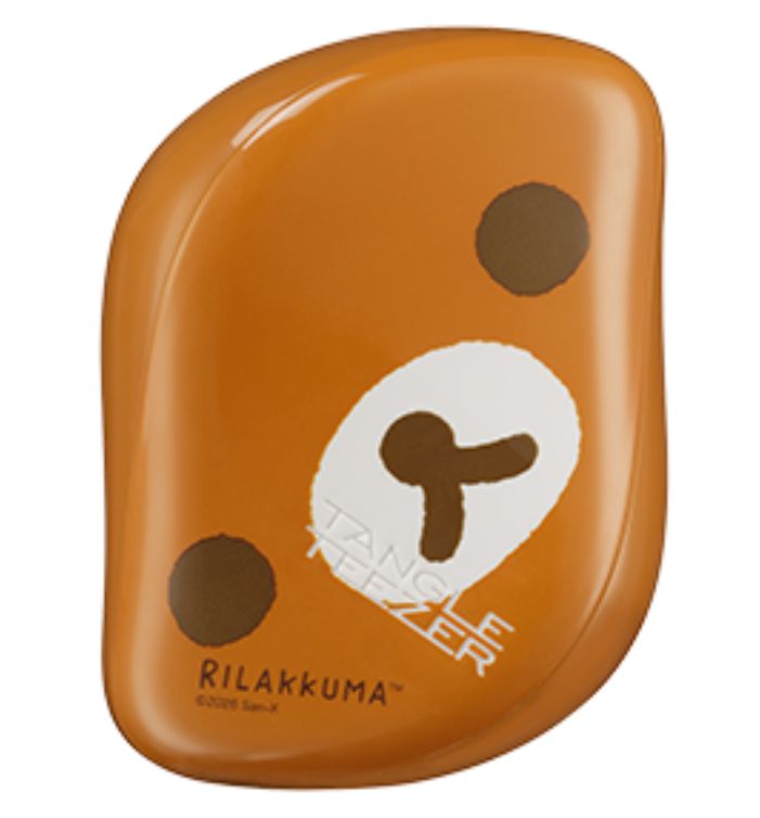 Tangle Teezer Rilakkuma Compact Hairbrush Dark Brown