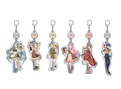 Double Mirror Acrylic Keychain Hatsune Miku