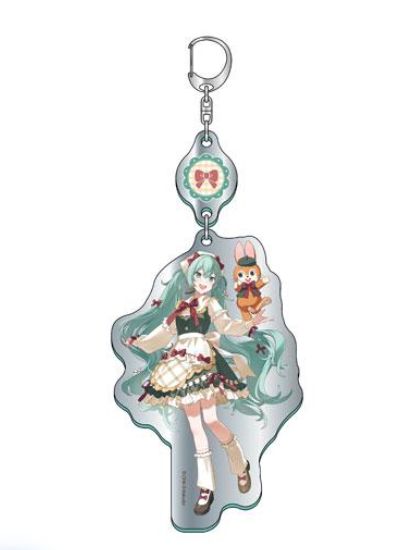 Double Mirror Acrylic Keychain Hatsune Miku