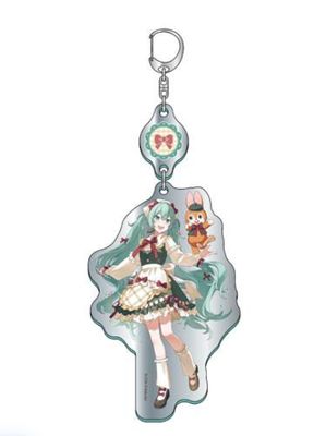 Double Mirror Acrylic Keychain Hatsune Miku