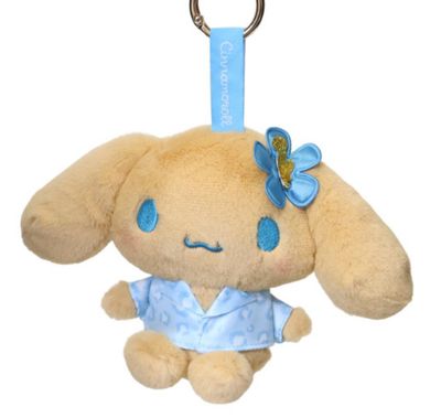 Sanrio Characters Sunburn Leopard Plush Keychain Cinnamoroll