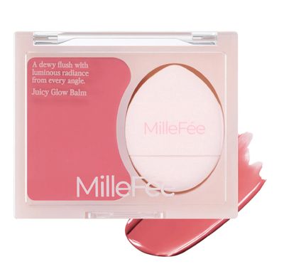 MilleFee Juicy Glow Balm #02 Cherry Glaze