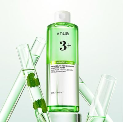 ANUA AZELAIC ACID 3 CICA SKIN CLARIFYING TONER 250ml