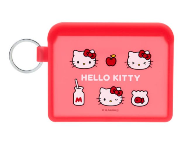 FLAPPO Hello Kitty Basic Silicone Flat Pouch