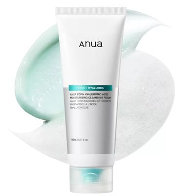Anua PDRN Hyaluronic Acid Moisturizing Cleansing Foam