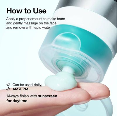 Anua PDRN Hyaluronic Acid Moisturizing Cleansing Foam