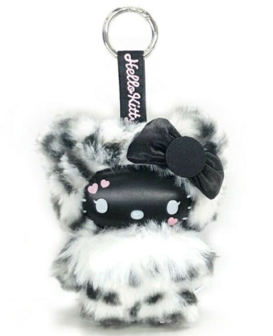 Sanrio Characters Badtz-Maru Fancy Tiger Plush Keychain Black