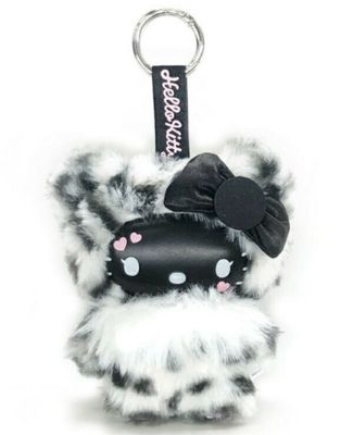 Sanrio Characters Badtz-Maru Fancy Tiger Plush Keychain Black