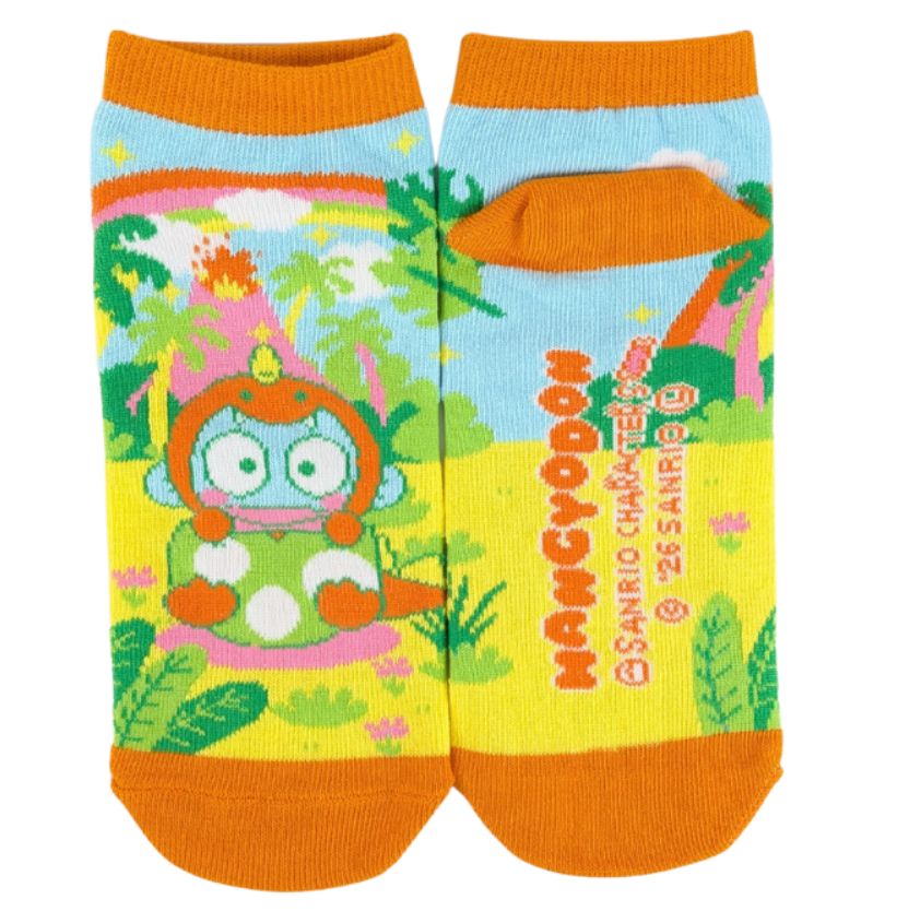 Sanrio Characters Dinosaur Crew Socks Hangyodon