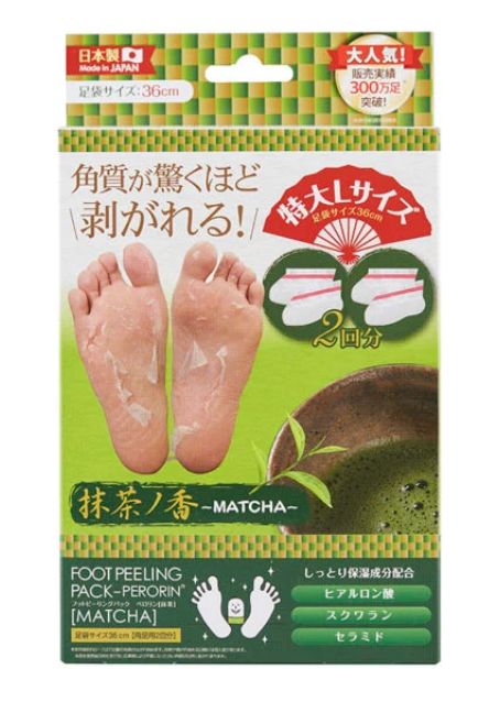 Sosu Perorin Foot Peeling Pack Green Tea