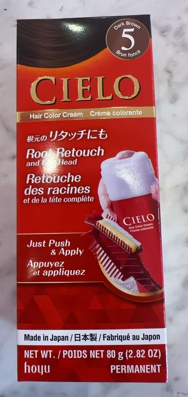 Hoyu Cielo Hair Color Cream #5 Dark Brown
