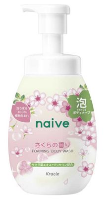 Kracie Naive Foaming Body Wash Sakura