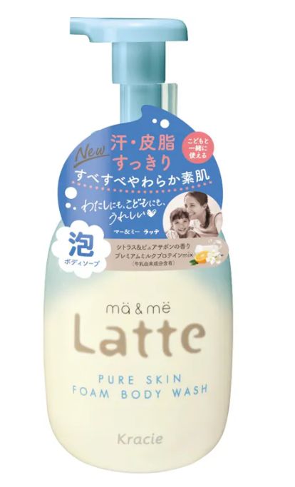 Kracie Ma&amp;Me Latte Pure Skin Foam Body Wash