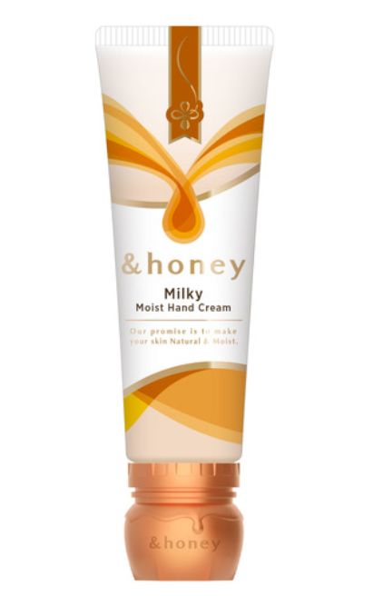 &amp;honey Milky Moist Hand Cream Orange