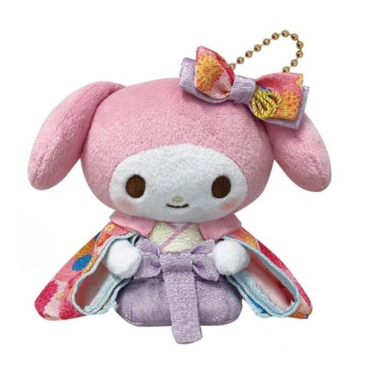 Sanrio My Melody Kimono Plush Keychain