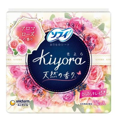 Sophie Kiyora Pads 72pcs Gentle Rose Scent