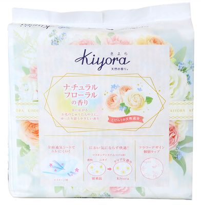 Sophie Kiyora Pads 72pcs Natural Soft Floral
