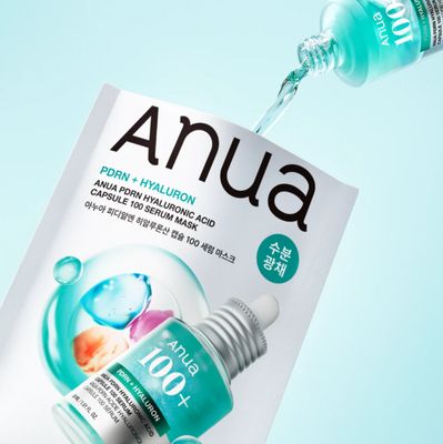 Anua PDRN+Hyaluron Acid Capsule 100 Serum Mask 1pcs