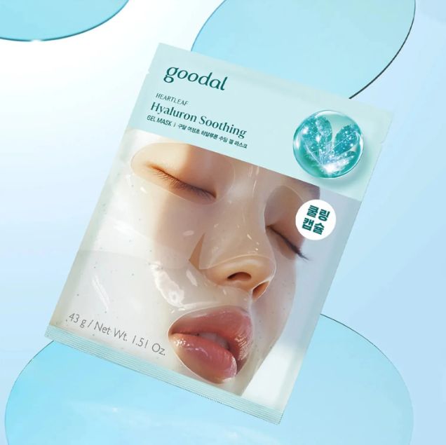 Goodal Heartleaf Hyaluron Soothing Gel Mask 1pcs