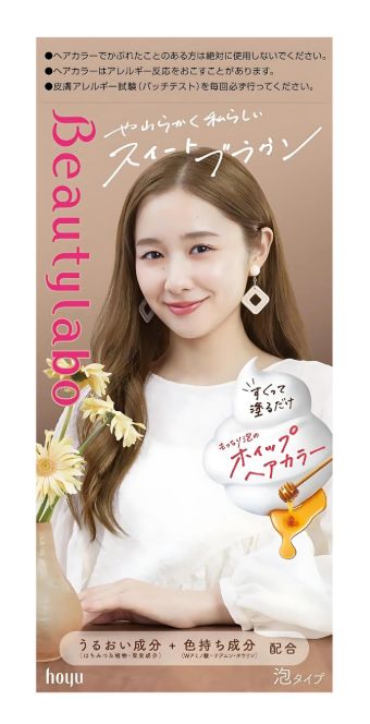 Hoyu Beauty Labo Whip Hair Color Sweet Brown