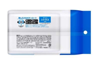 Biore Men Body&amp;Face Sheets 26pcs Citrus