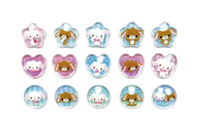 Sugarbunnies Stickers 15pieces Pink