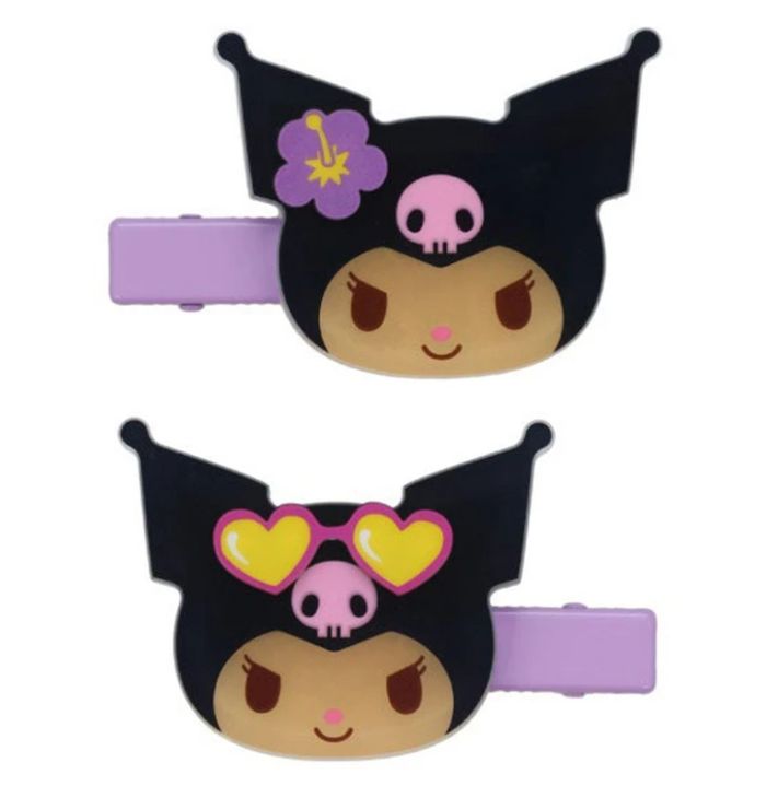 Sanrio Characters Sun-Kisses Series Hair Clip Kuromi