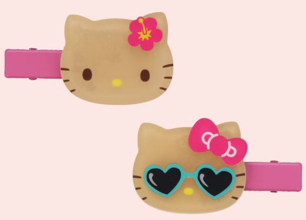 Sanrio Characters Sun-Kisses Series Hair Clip Hello Kitty
