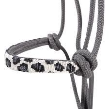Beaded Rope Nose Halters w/lead