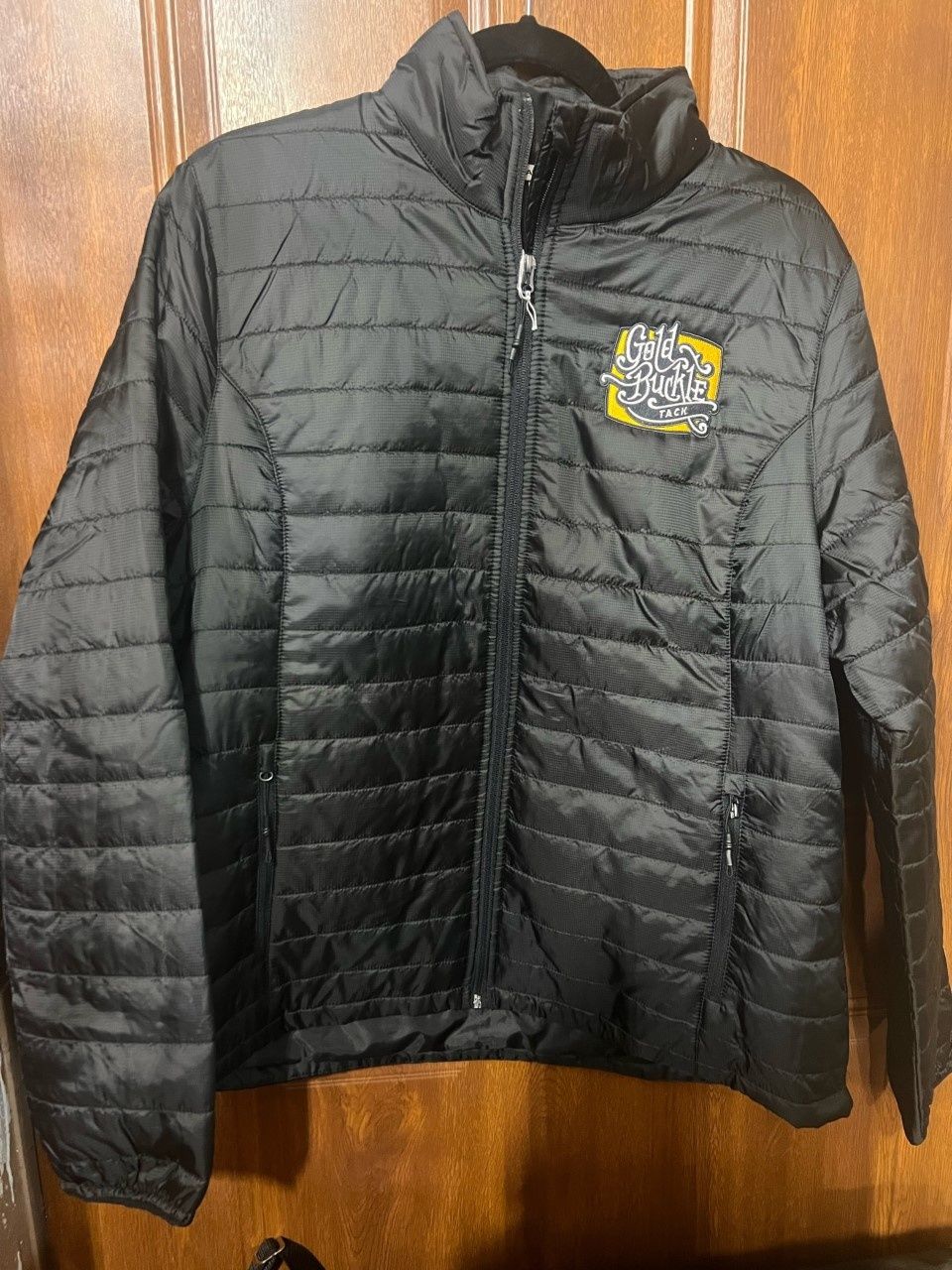 Mens Puffer Jacket, Color: Black, Size: Small