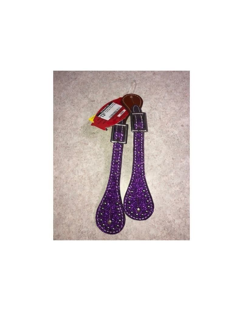 Glitter Youth/Ladies Spur Straps