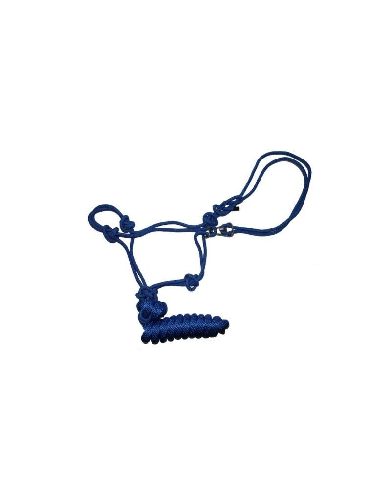 Rope Halter Easy-On, Color: Royal Blue
