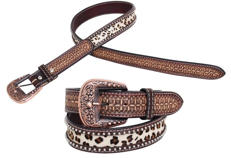 Ladies Leopard Belt