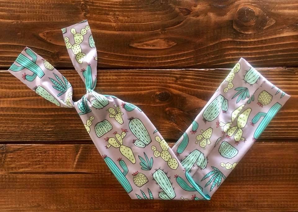 Tail Bags - Patterns, Color: Cactus on Grey