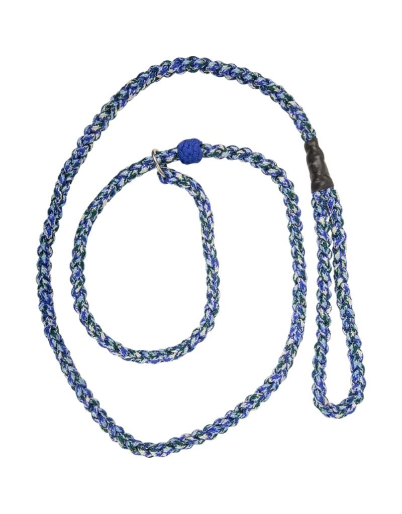Braided Dog Leash, Color: Blue