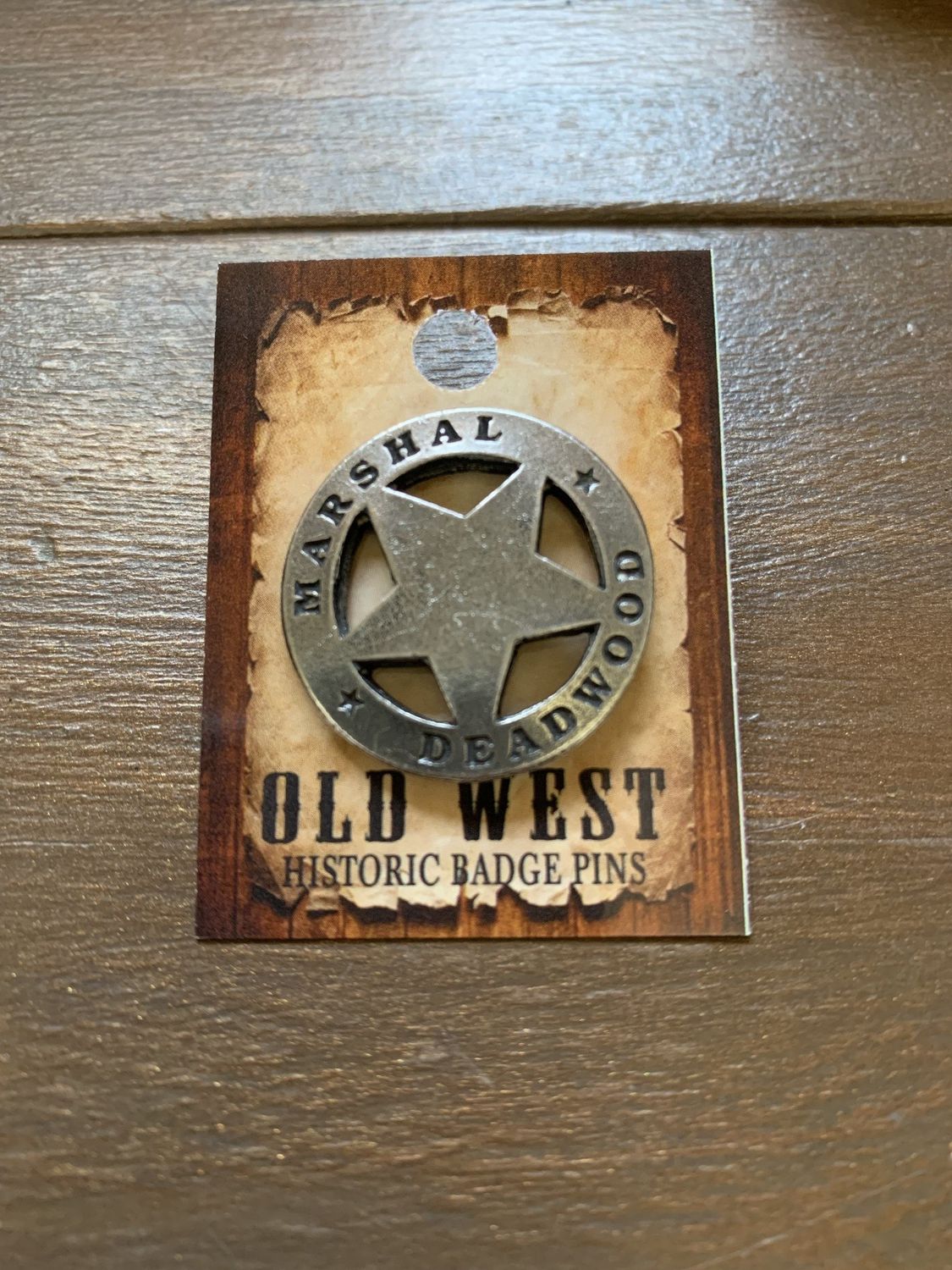 Pins, Type: Deadwood Marshal