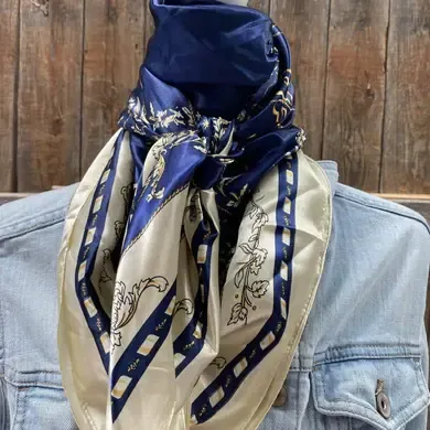 Wild Rags - Prints, Color: Blue Carriage