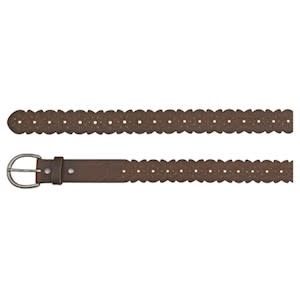 Ladies Belt Brown W/Laser Cut Details