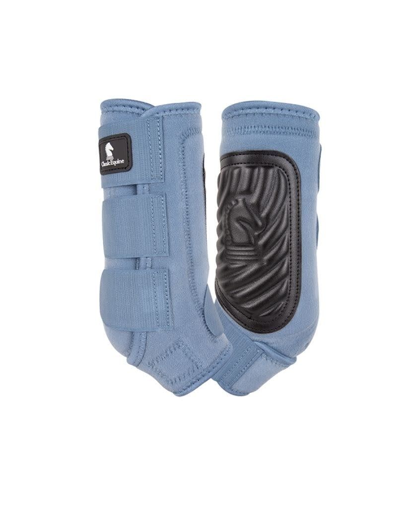 Classic Equine Classic Fit Hind Boots, Color: Denim, Size: Medium