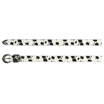 Girl's Belt Cow Print