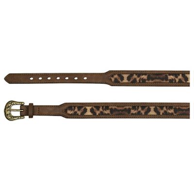 Girl's Belt Tapered Leopard