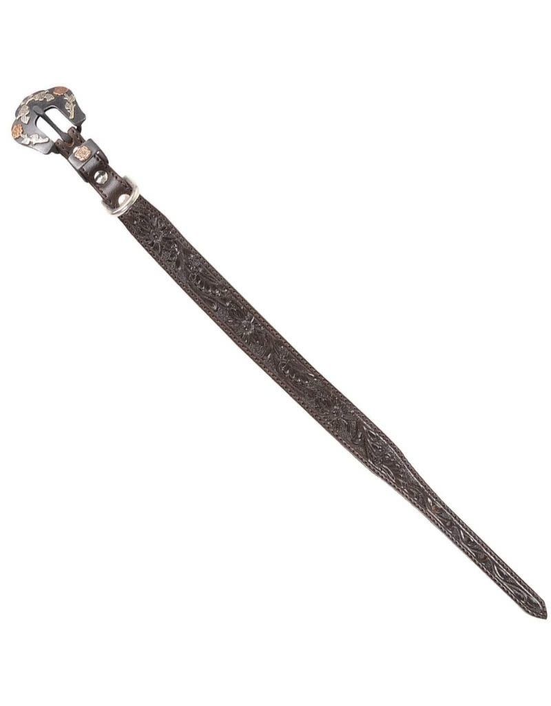 Dog Collar Guns &amp; Roses Chocolate