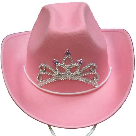 Kids Cowgirl Hat, Color: Pink