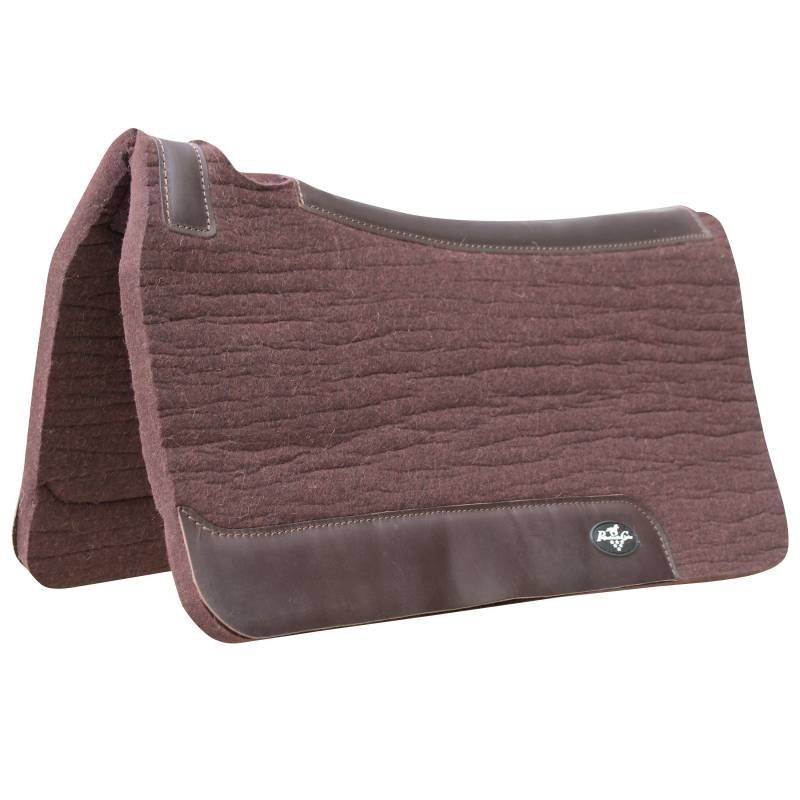 Steam Pressed Comfort-Fit Pad, Size: 28x30, Thickness: 3/4", Color: Chocolate