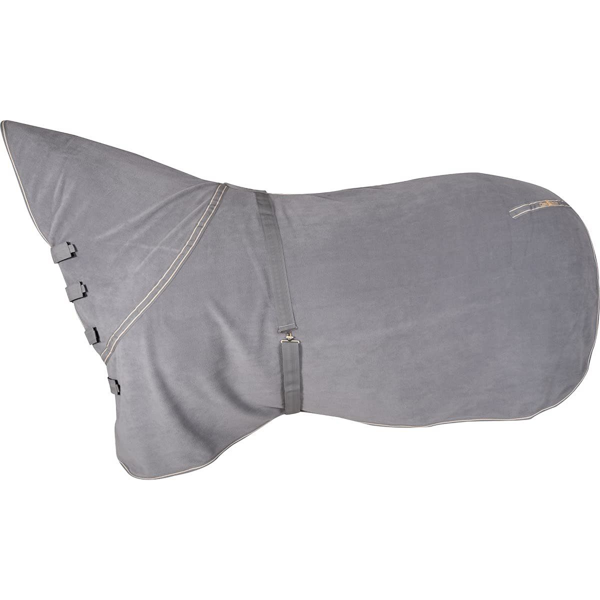 Polar Fleece Cooler Blanket Grey Economy