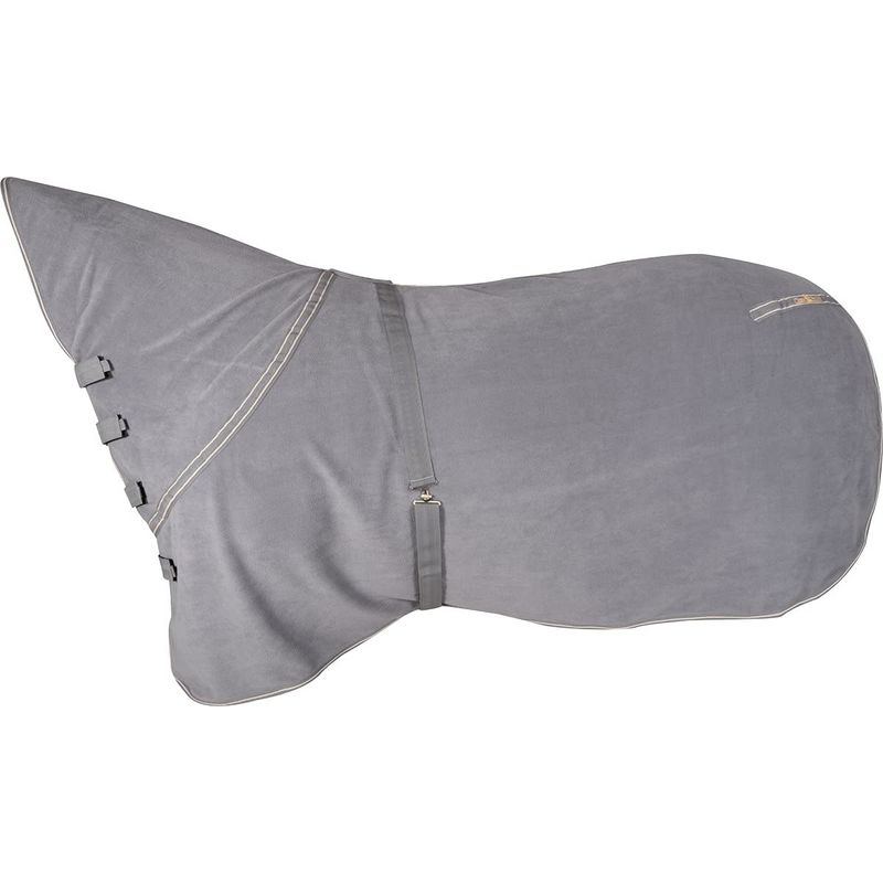 Polar Fleece Cooler Blanket Grey Economy