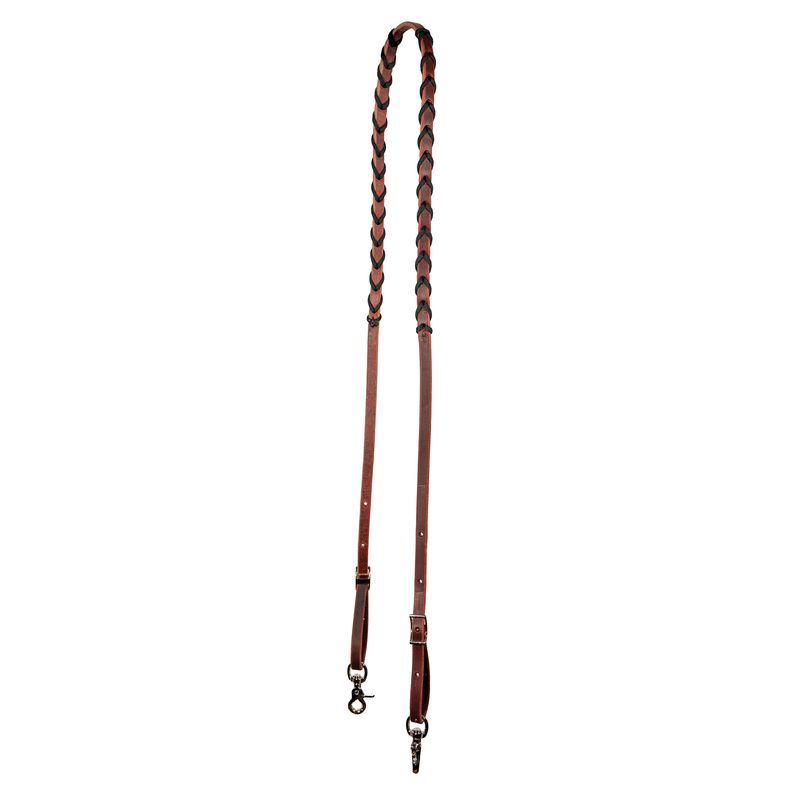 Pony 1/2 Burgundy Reins 2 Snap