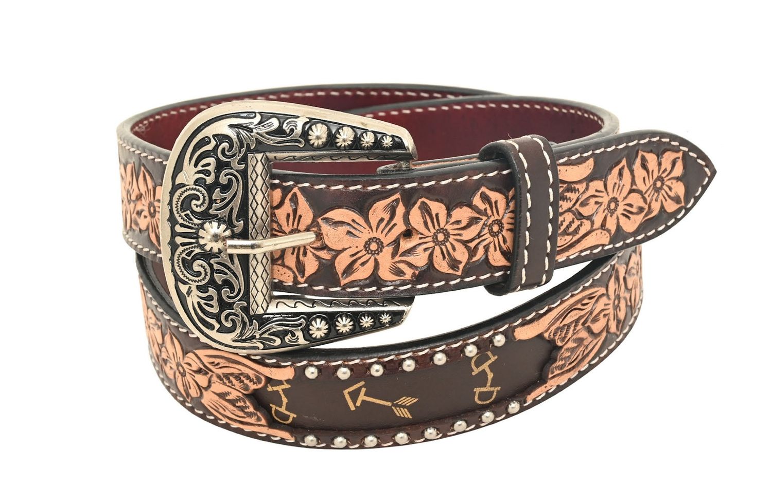 Belt Floral w/Tan Arrows
