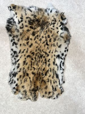 Printed Rabbit Skin