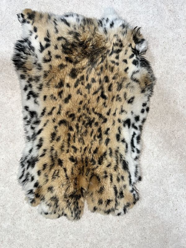 Printed Rabbit Skin